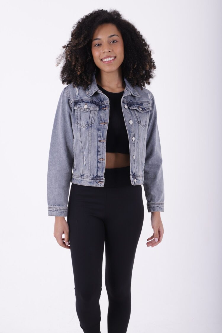 Short Denim Jacket - Producer: XLove - Wholesale Women Clothes - TheBS Women