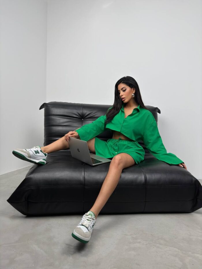 Buttoned Mini Skirt With Elastic Waist - Producer: Black Fashion - Wholesale Women Clothes - TheBS Women