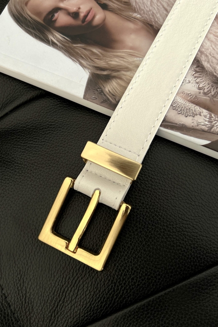 Square Buckle Bridge Women's Belt - Producer: Fiori - Wholesale Women Clothes - TheBS Women