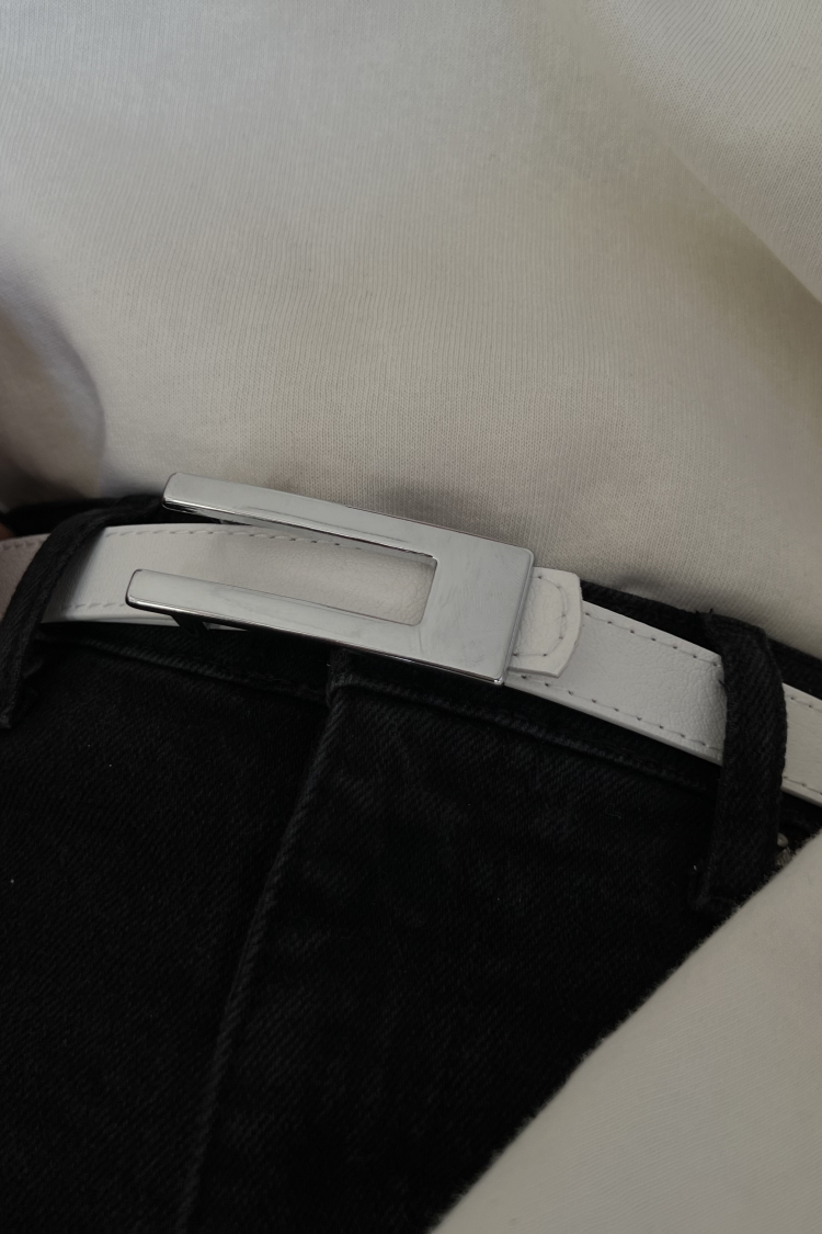 Thin Women's Belt With Design Buckle - Producer: Fiori - Wholesale Women Clothes - TheBS Women