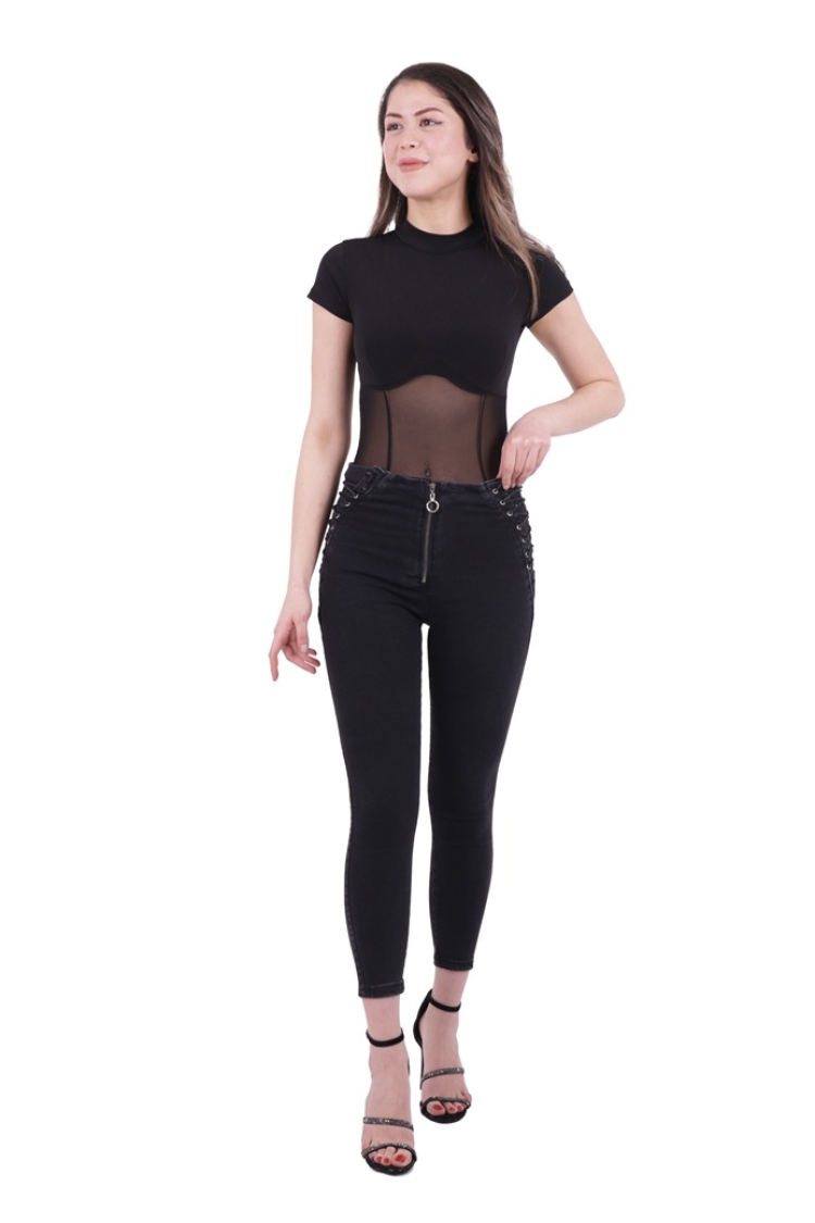 Jeans - Anthracite - Producer: XLove - Wholesale Women Clothes - TheBS Women
