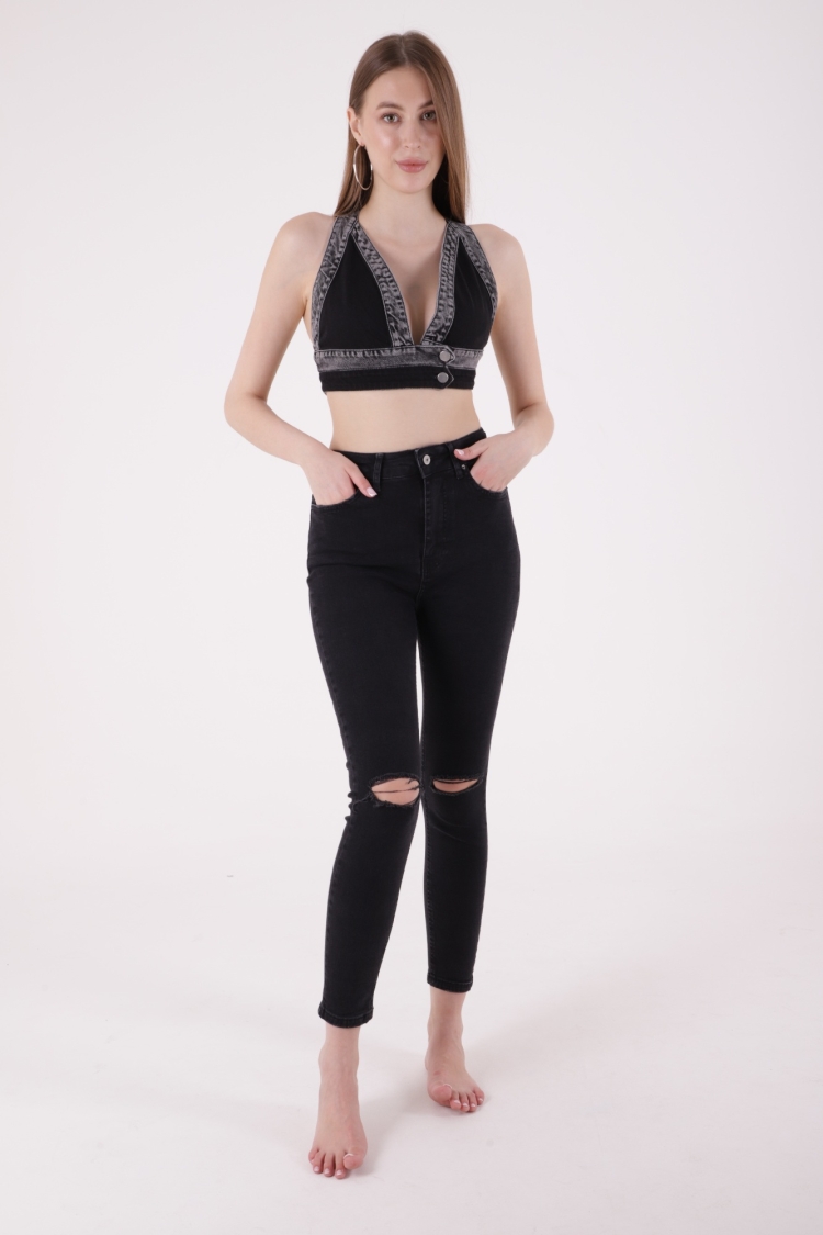 Jeans - Anthracite - Producer: XLove - Wholesale Women Clothes - TheBS Women
