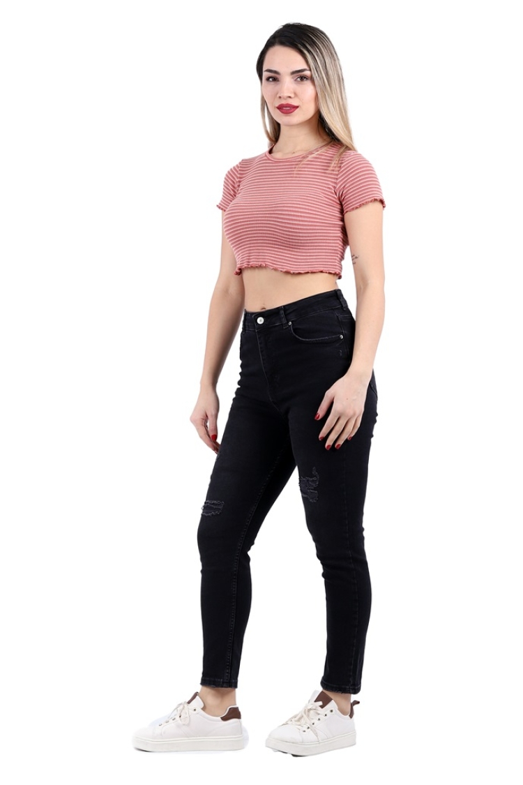 Jeans - Anthracite - Producer: XLove - Wholesale Women Clothes - TheBS Women