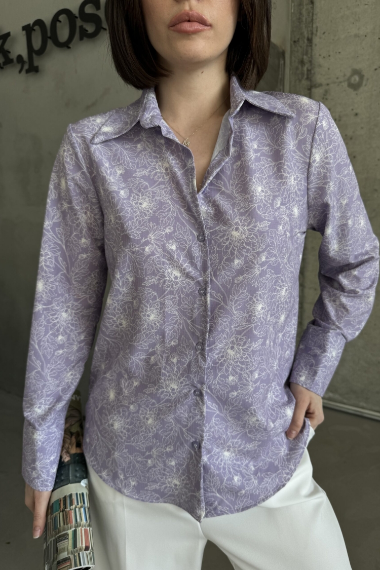 Galaxy Pattern Shirt - Producer: My Fashion - Wholesale Women Clothes - TheBS Women