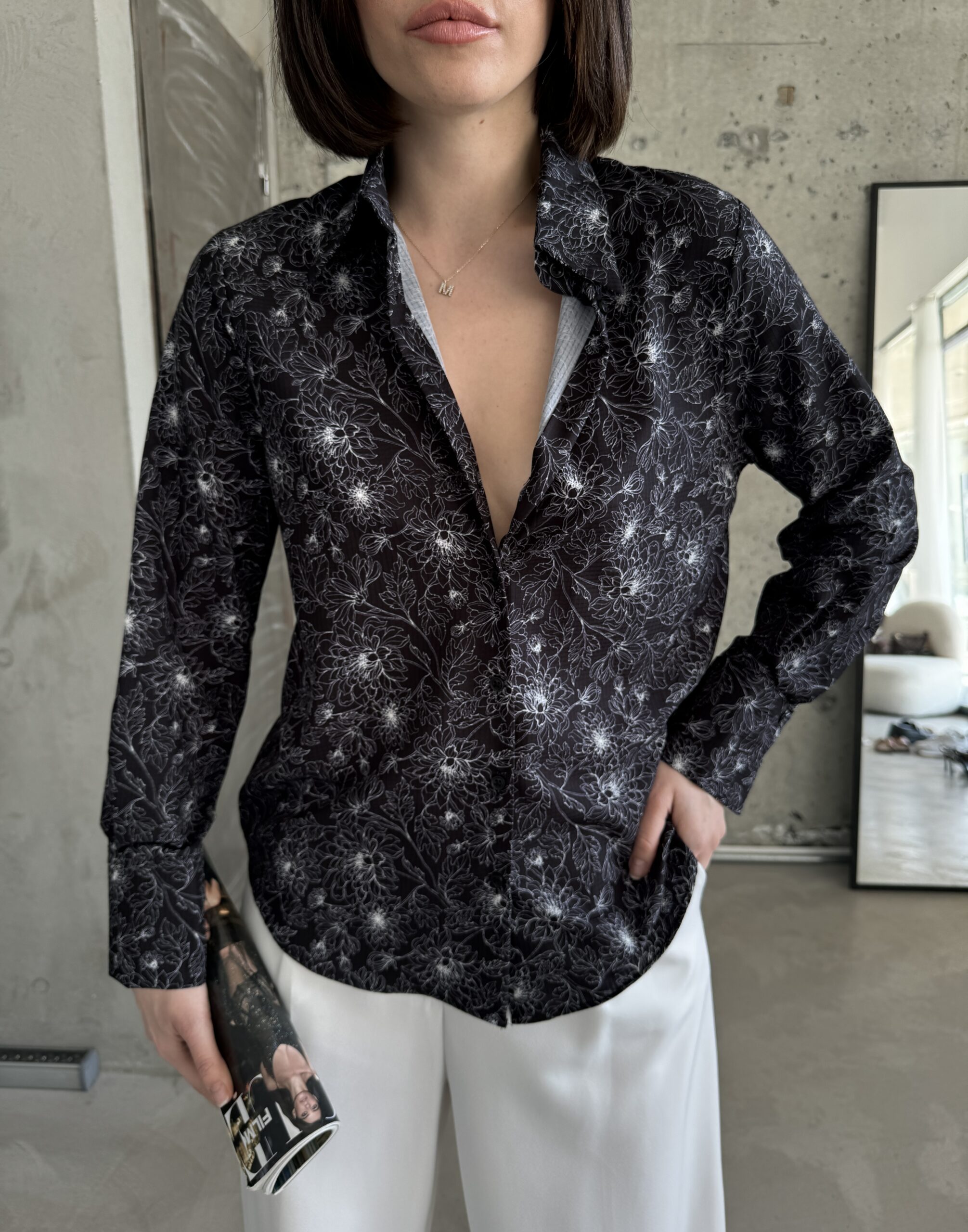 Galaxy Pattern Shirt - Producer: My Fashion - Wholesale Women Clothes - TheBS Women