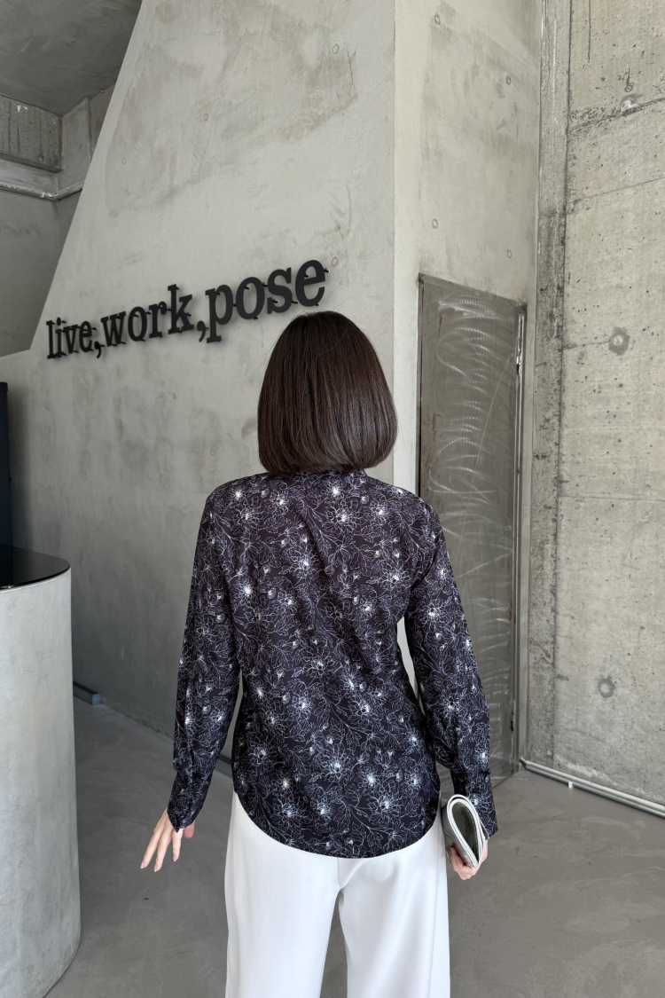 Galaxy Pattern Shirt - Producer: My Fashion - Wholesale Women Clothes - TheBS Women