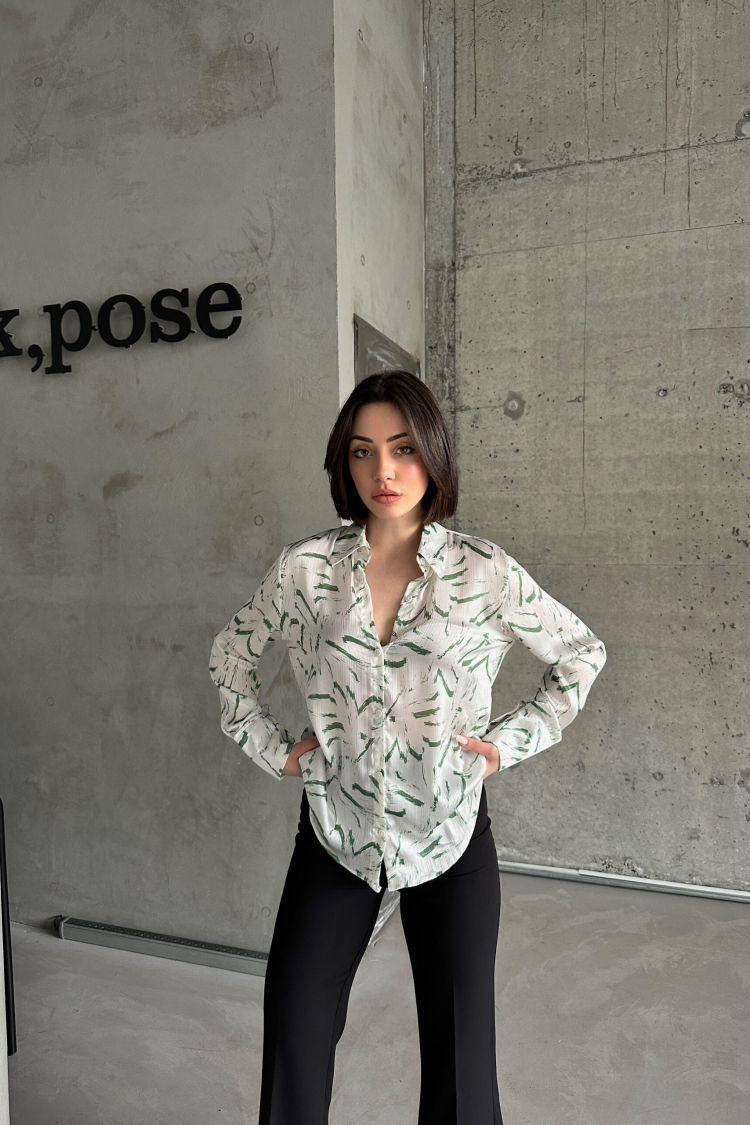 Art Pattern Shirt - Producer: My Fashion - Wholesale Women Clothes - TheBS Women
