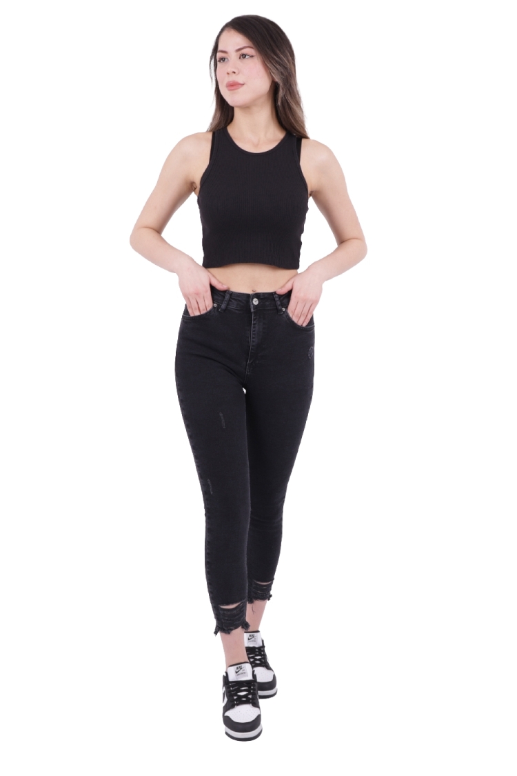 Jeans - Anthracite - Producer: XLove - Wholesale Women Clothes - TheBS Women