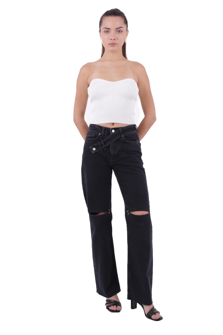Jeans - Anthracite - Producer: XLove - Wholesale Women Clothes - TheBS Women