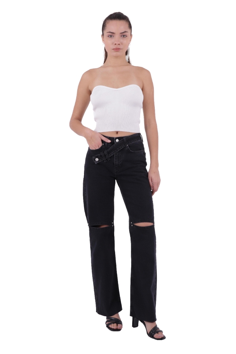 Jeans - Anthracite - Producer: XLove - Wholesale Women Clothes - TheBS Women