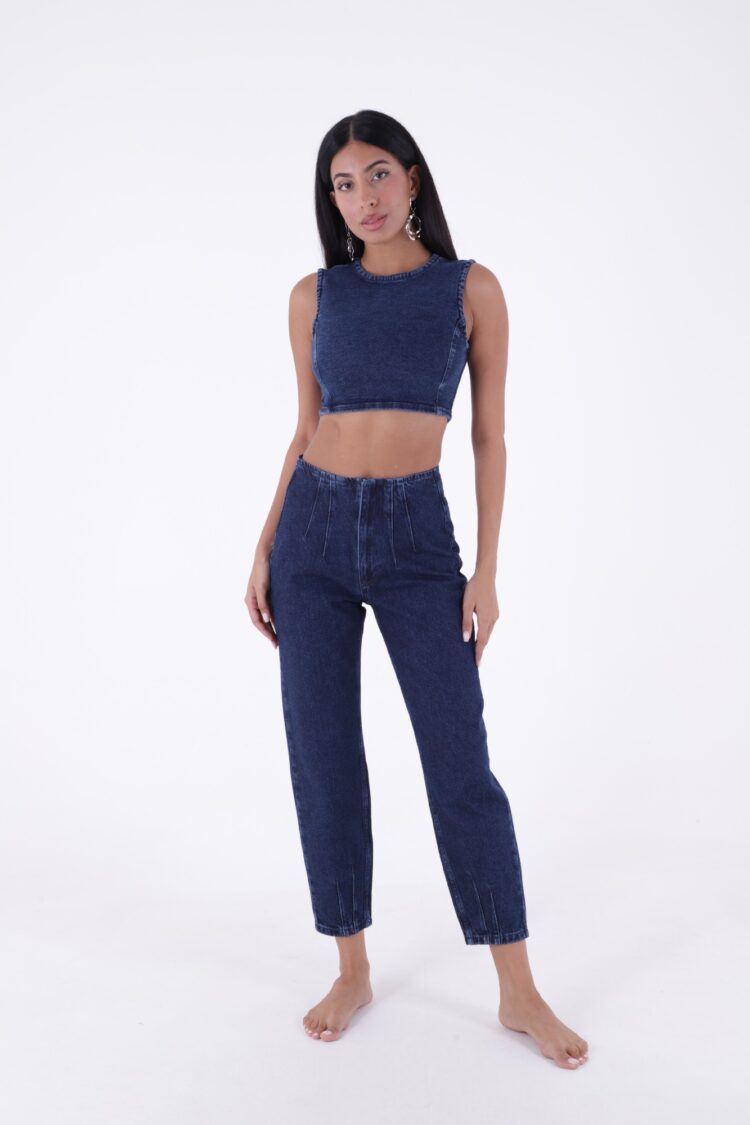 Jeans - Dark Blue - Producer: XLove - Wholesale Women Clothes - TheBS Women