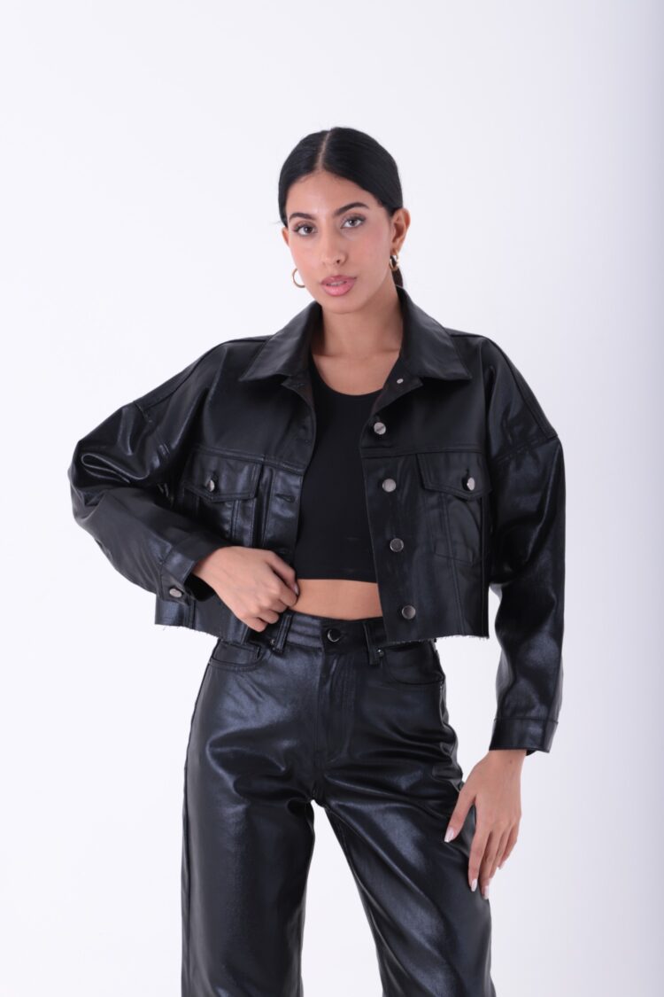 Short Oversize Denim Jacket - Producer: XLove - Wholesale Women Clothes - TheBS Women