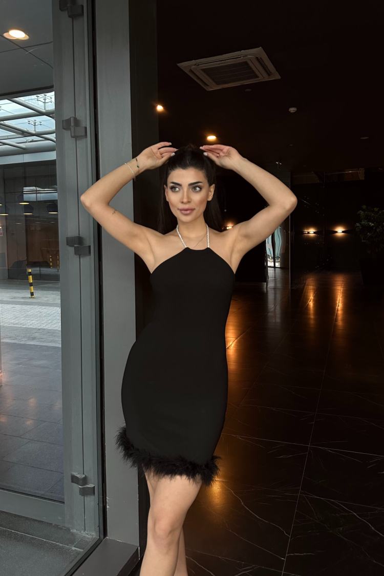 Otriş Detailed Dress - Producer: Fiori - Wholesale Women Clothes - TheBS Women
