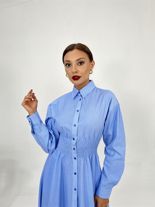 Striped Dress - Producer: Fame - Wholesale Women Clothes - TheBS Women