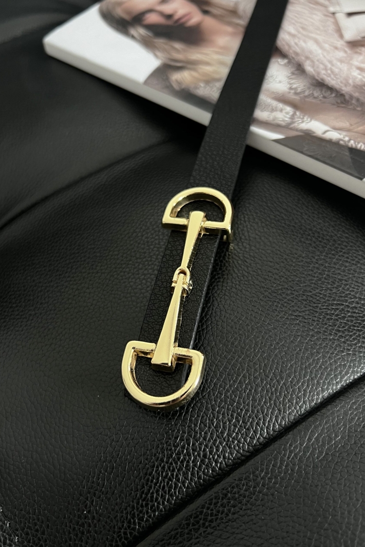 Thin Women's Belt With Long Buckle - Producer: Fiori - Wholesale Women Clothes - TheBS Women