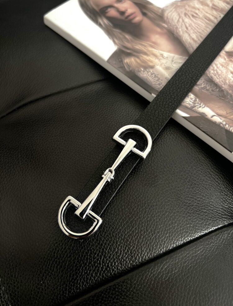 Thin Women's Belt With Long Buckle - Producer: Fiori - Wholesale Women Clothes - TheBS Women