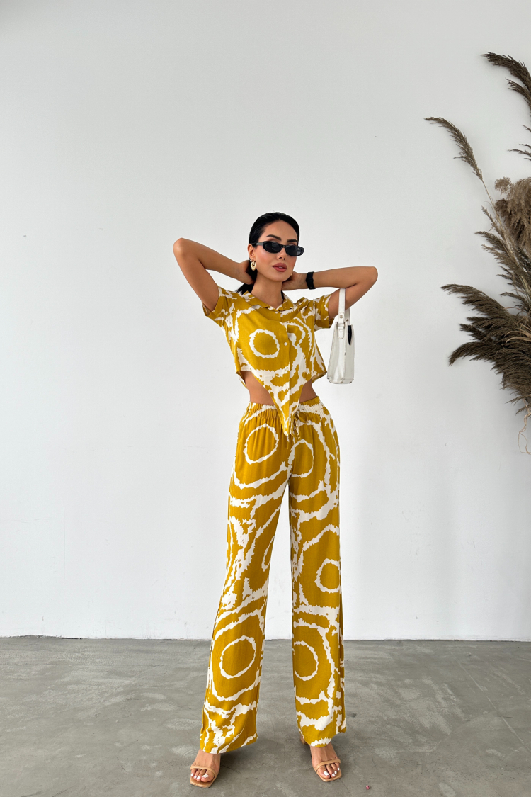 Ethnic Patterned Shirt - Producer: Fiori - Wholesale Women Clothes - TheBS Women