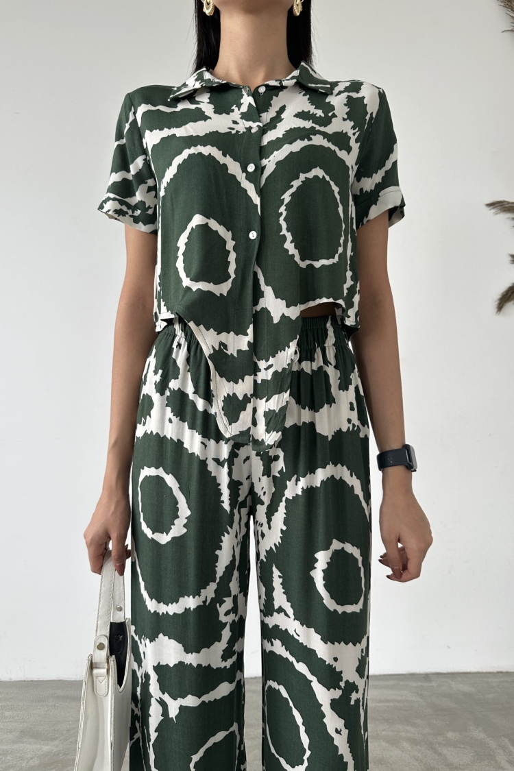 Ethnic Patterned Shirt - Producer: Fiori - Wholesale Women Clothes - TheBS Women