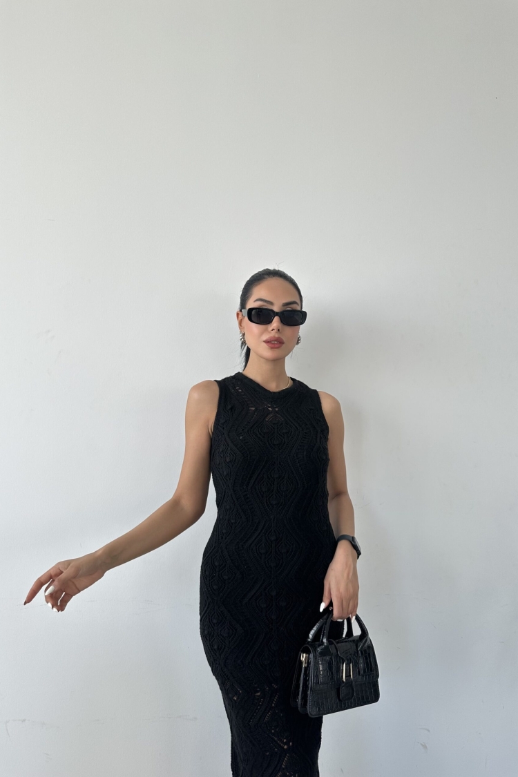 Openwork Knitwear Dress - Producer: Fiori - Wholesale Women Clothes - TheBS Women