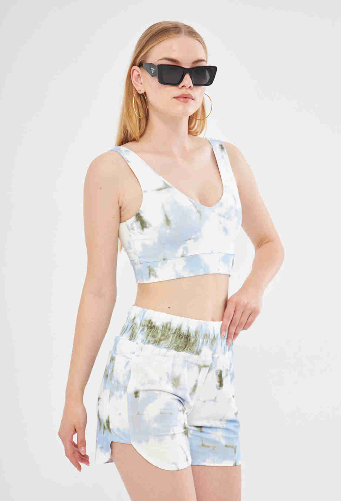 Olla Wide Belt High Waist Shorts In - Brand: Evable - Women & Kids, Baby Clothes Wholesale - TheBS Women