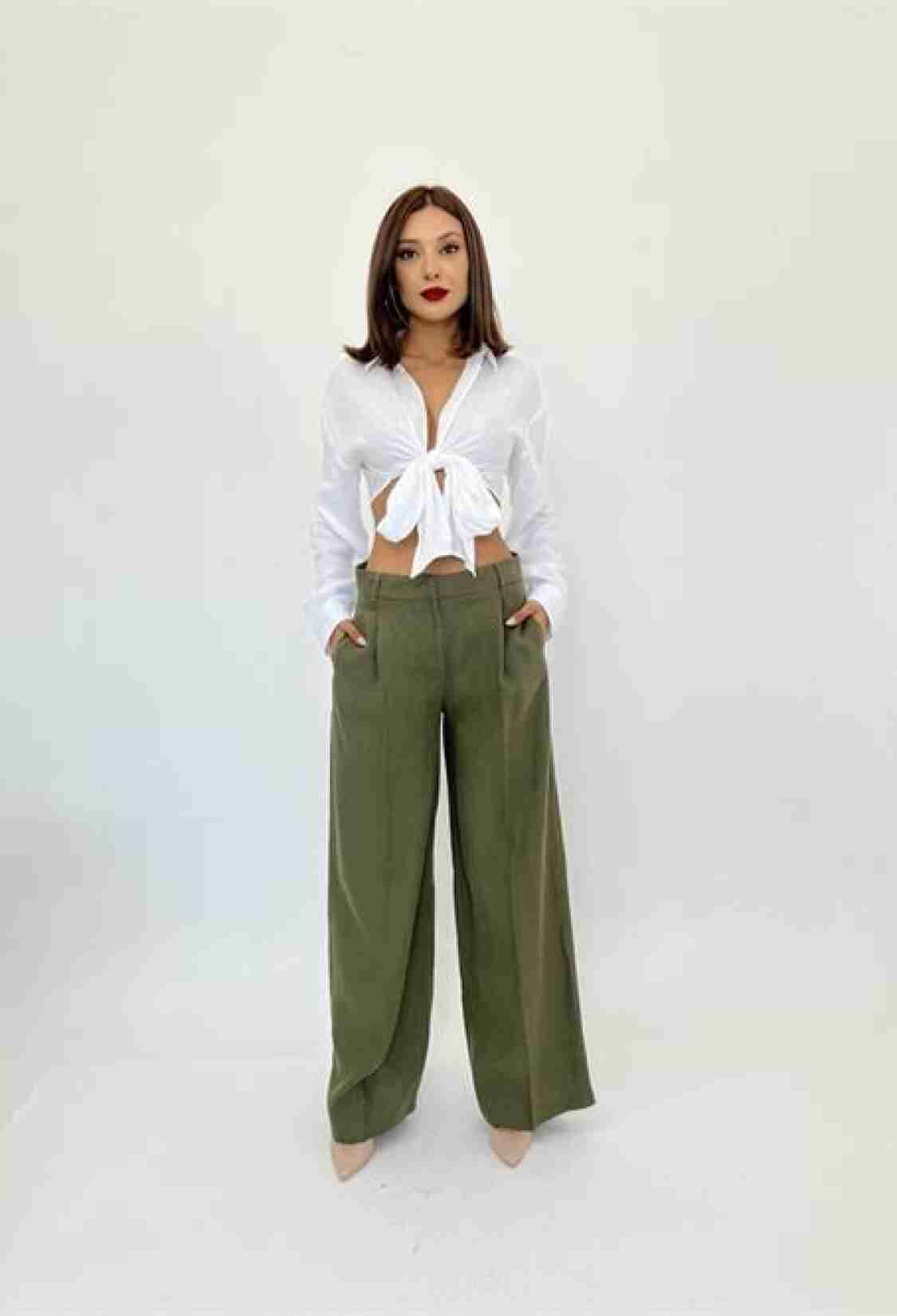 Pocket Detailed Trousers - Brand: Fame - Women & Kids, Baby Clothes Wholesale - TheBS Women