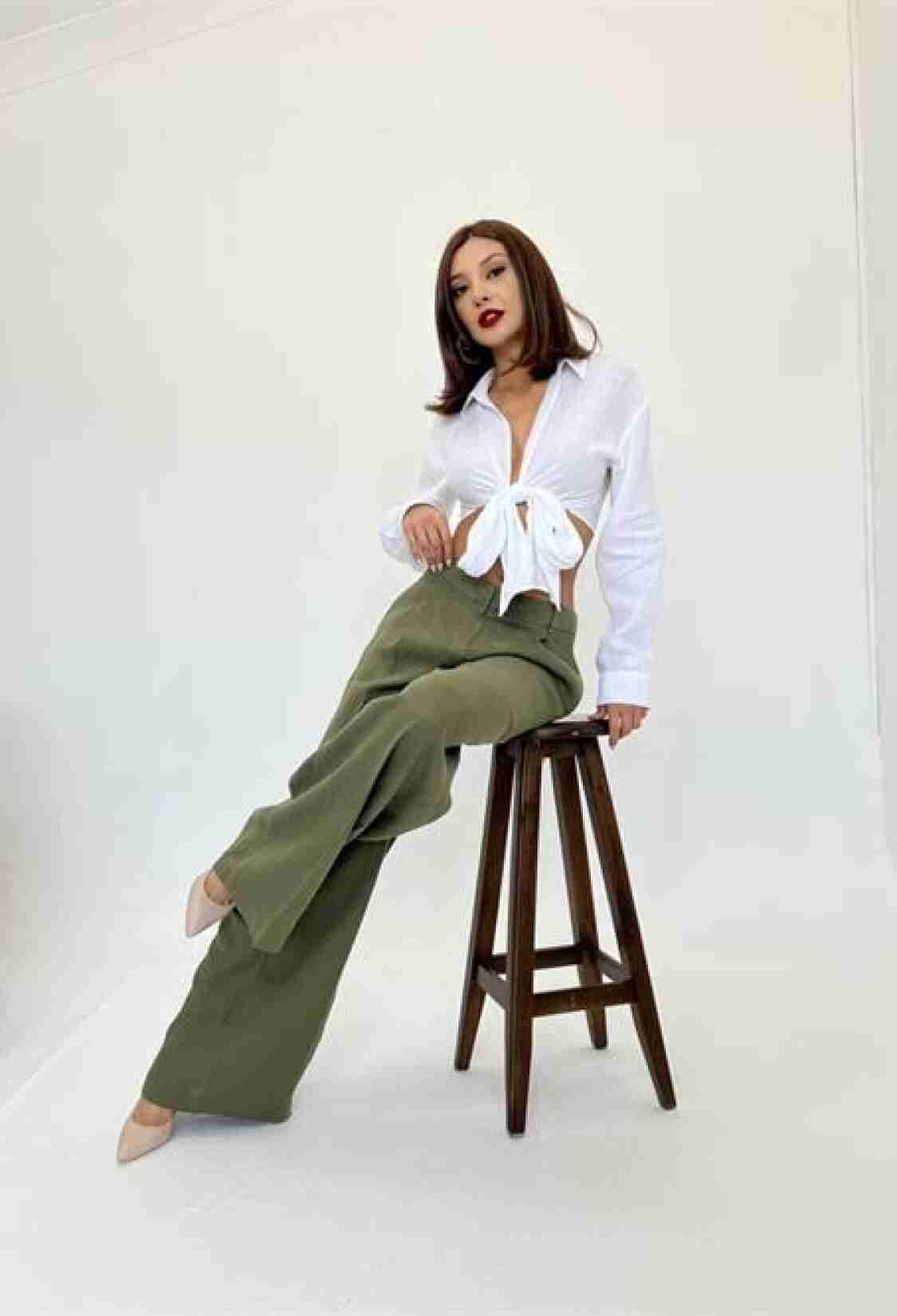 Pocket Detailed Trousers - Brand: Fame - Women & Kids, Baby Clothes Wholesale - TheBS Women