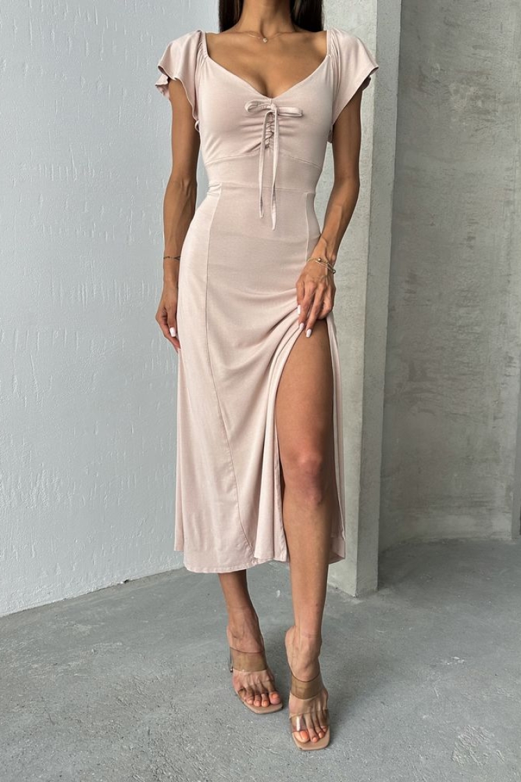 Tas D 2715 Plain Viscose Dress - Producer: Topshow - Wholesale Women Clothes - TheBS Women