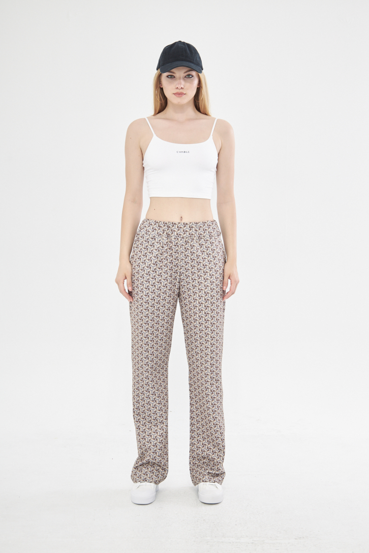 Selly Wide-legged  Multi Color High-waist Jogger - Brand: Evable - Women & Kids, Baby Clothes Wholesale - TheBS Women