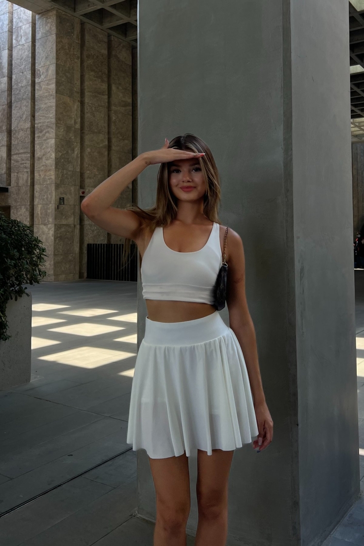High Waist Pocket Short Skirt - Brand: la & vetta - Women & Kids, Baby Clothes Wholesale - TheBS Women