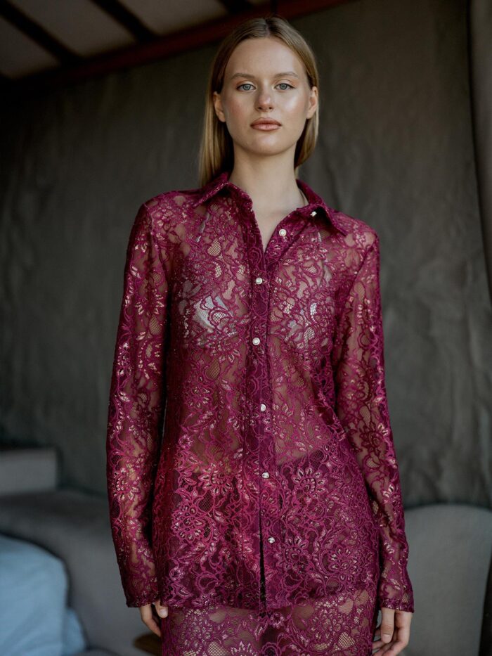 Gilded LaceShirt - Producer: Juste - Wholesale Women Clothes - TheBS Women
