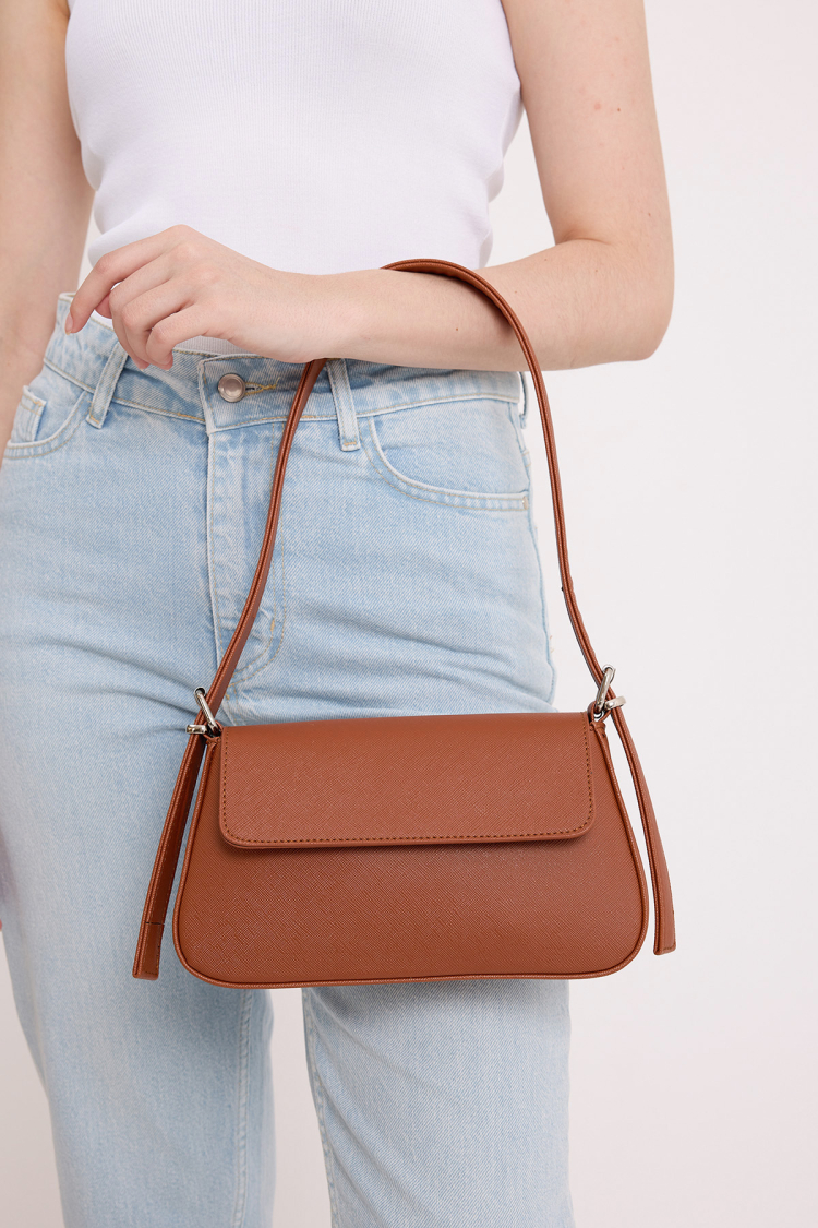 Baguette Bag With Tan Cover 010169 - Producer: Bigdart - Wholesale Women Clothes - TheBS Women