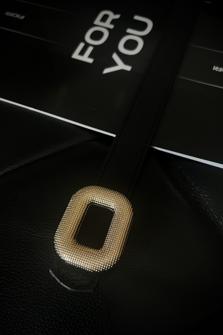 Gold Buckle 3cm Women's Belt - Producer: Fiori - Wholesale Women Clothes - TheBS Women