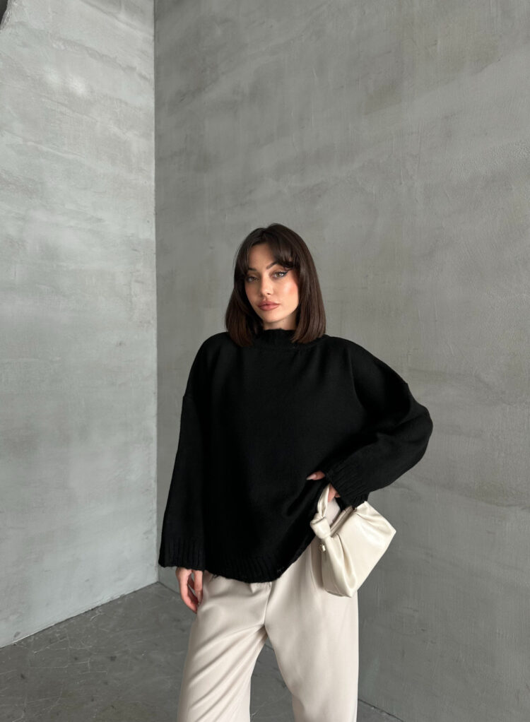 Raised Hole Sweater - Producer: My Fashion - Wholesale Women Clothes - TheBS Women