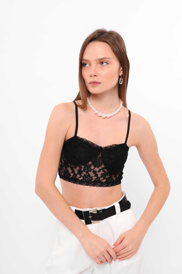 Lace Bralette - Producer: Reyon - Wholesale Women Clothes - TheBS Women