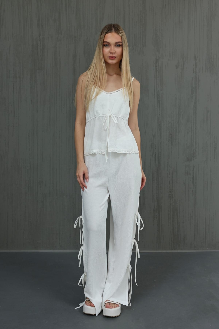 Bow Blouse Set - Producer: Reyon - Wholesale Women Clothes - TheBS Women