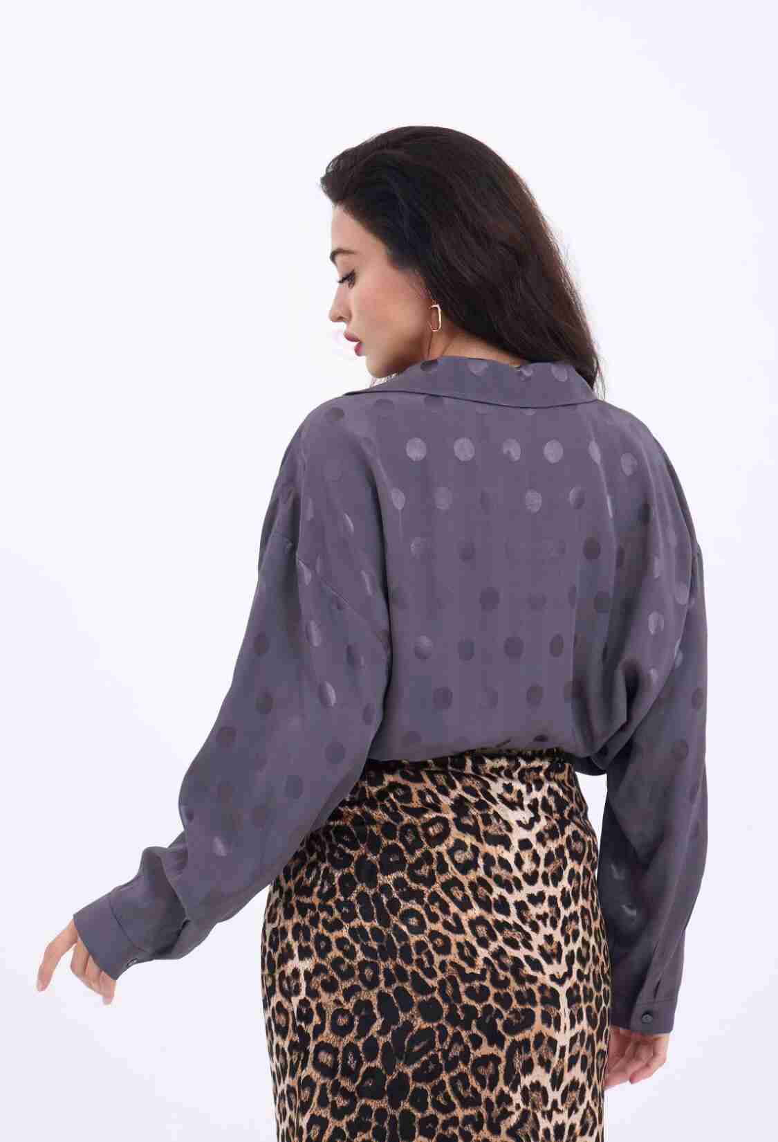 Patterned Shirt - Brand: Fame - Women & Kids, Baby Clothes Wholesale - TheBS Women