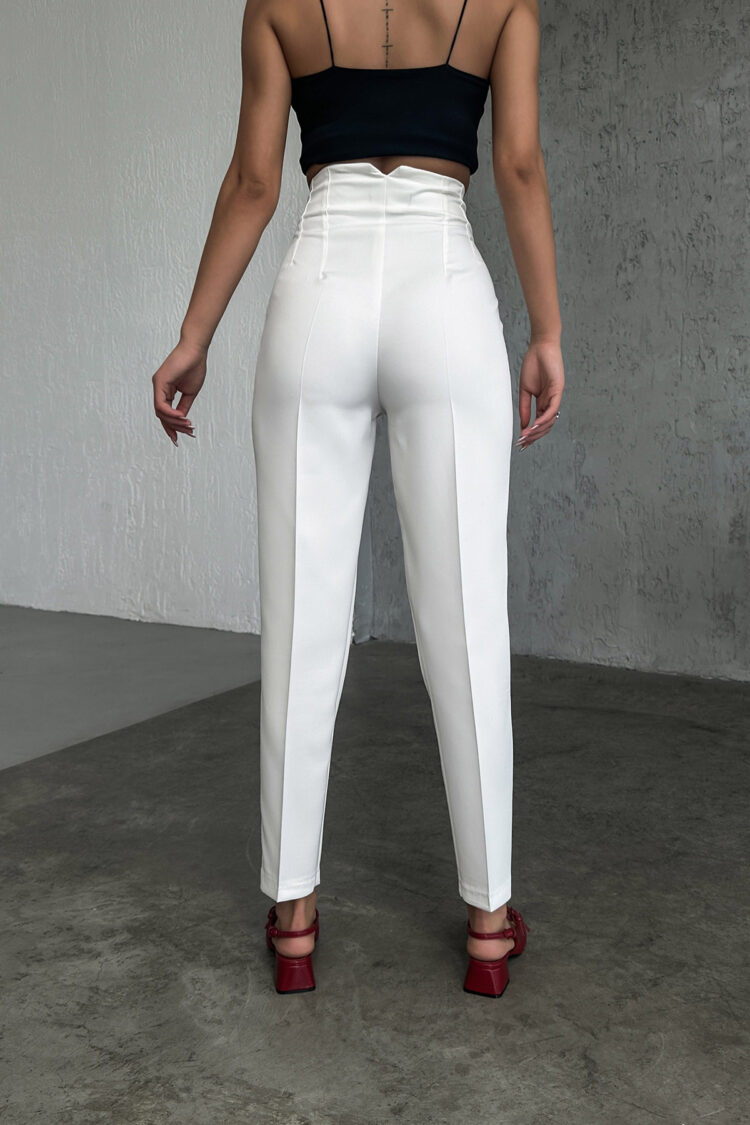 High Waist Dart Trousers - Producer: Ouz Fashion - Wholesale Women Clothes - TheBS Women
