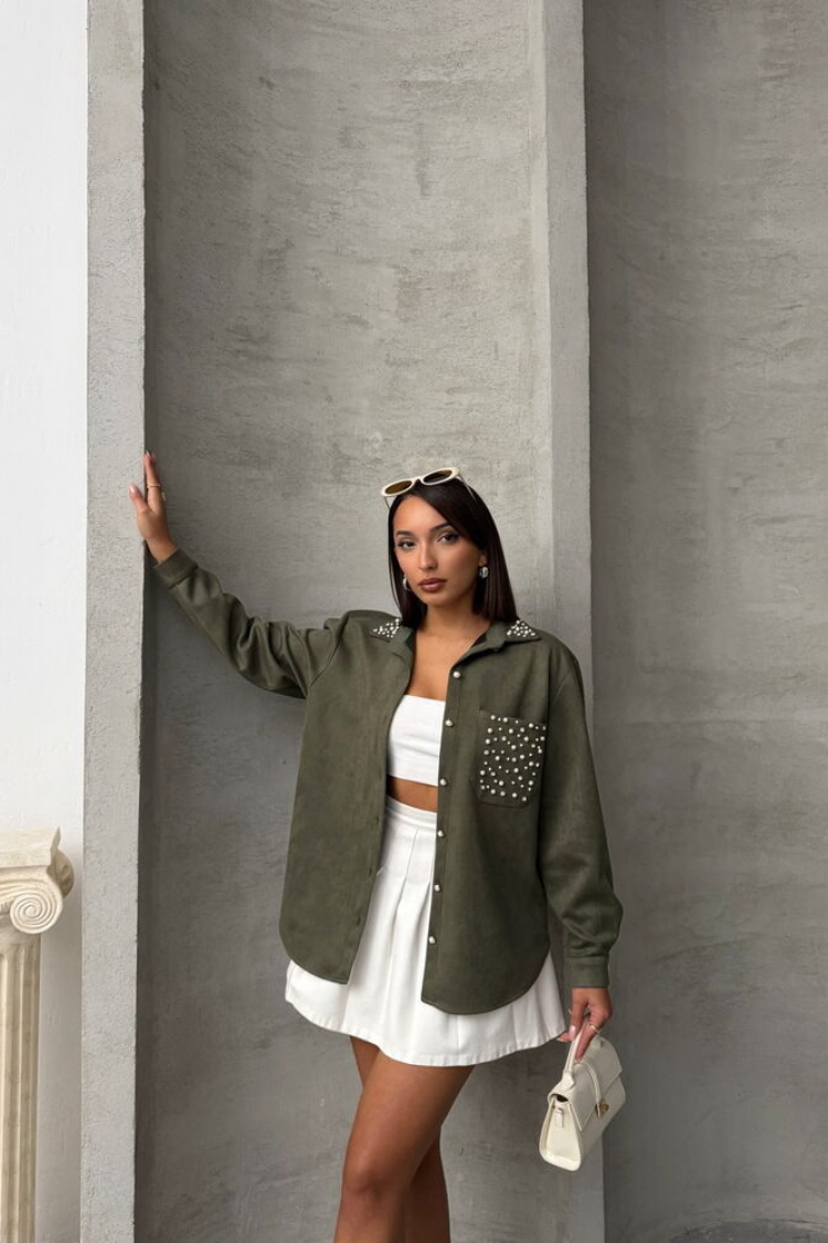 Pocket Detailed Shirt - Producer: Topshow - Wholesale Women Clothes - TheBS Women