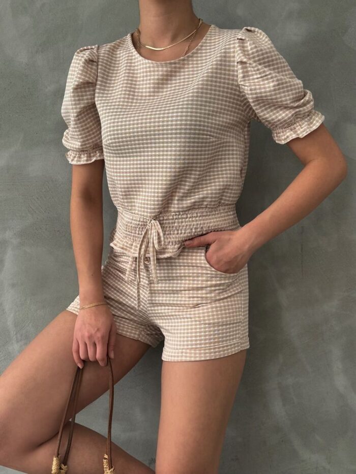 Waist Gimped Pitikare Blouse - Producer: Topshow - Wholesale Women Clothes - TheBS Women