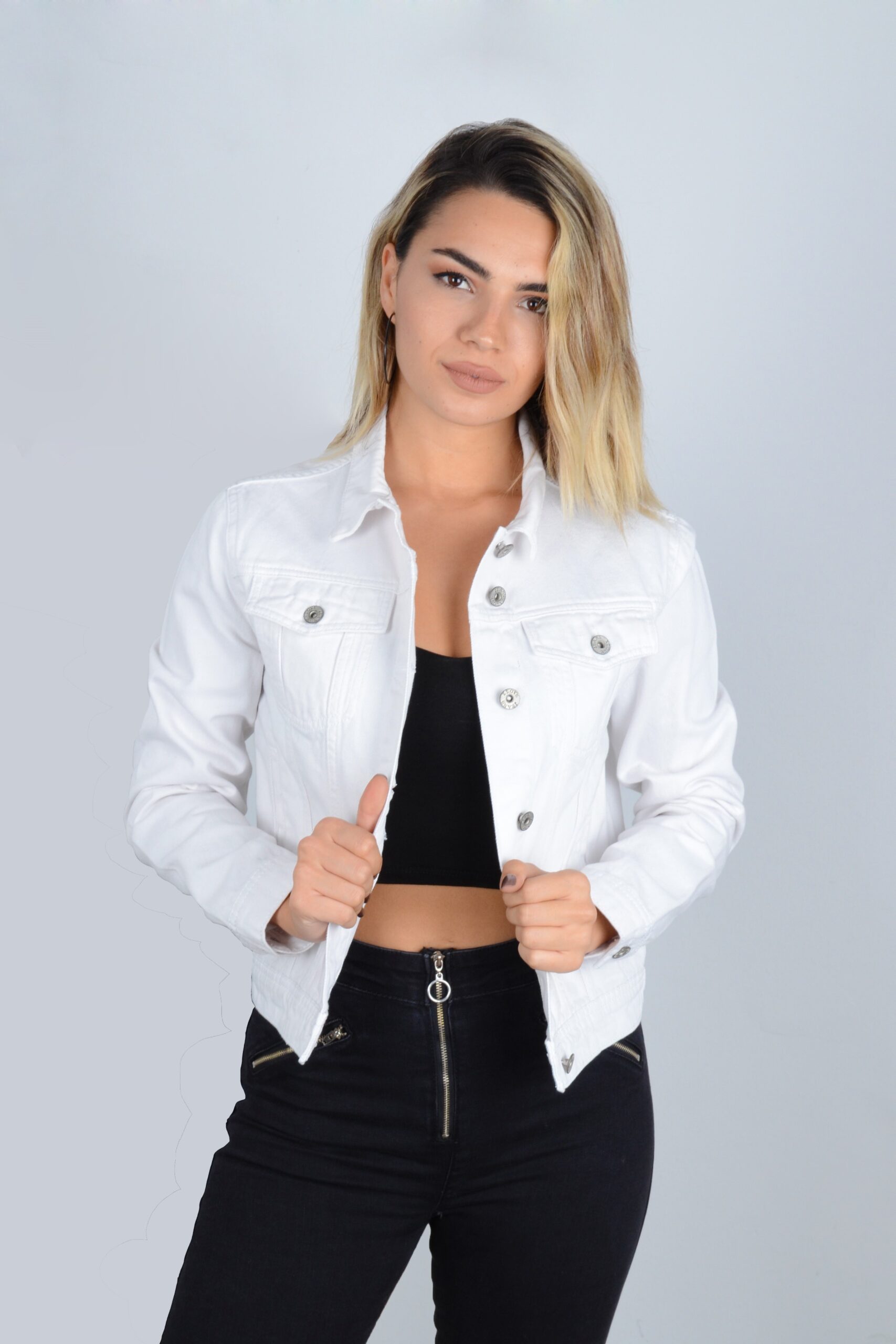 Denim Jacket - Producer: XLove - Wholesale Women Clothes - TheBS Women