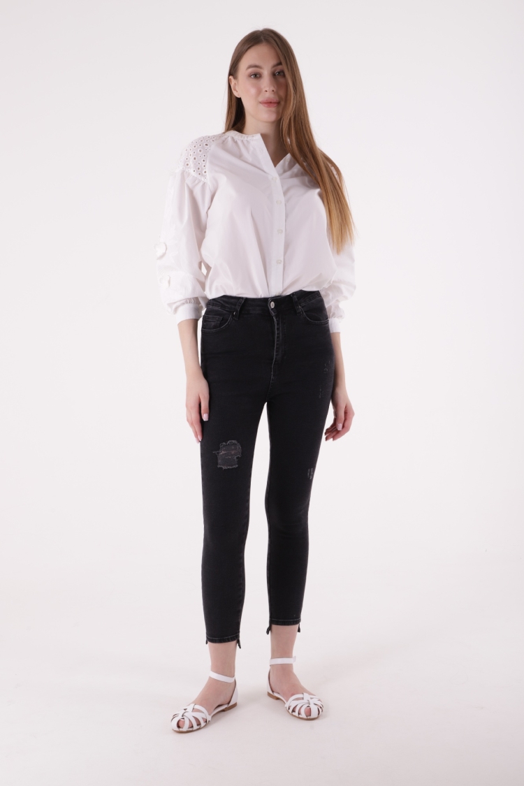 Jeans - Anthracite - Producer: XLove - Wholesale Women Clothes - TheBS Women
