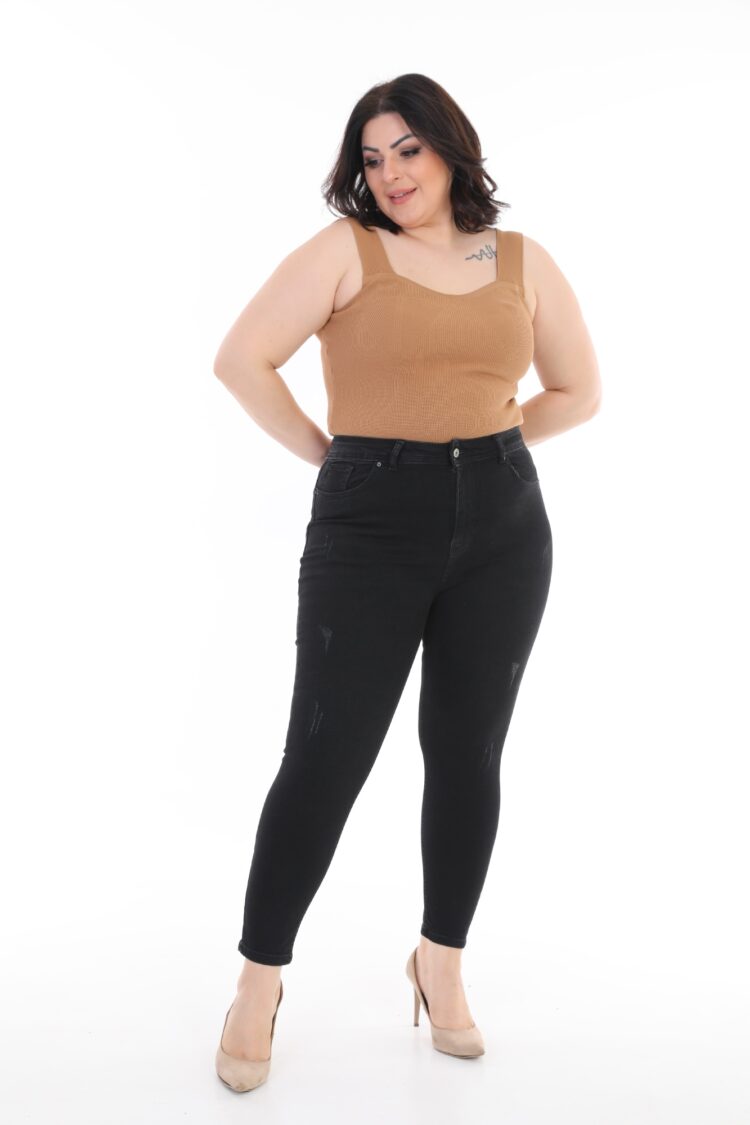 Jeans - Anthracite - Producer: XLove - Wholesale Women Clothes - TheBS Women