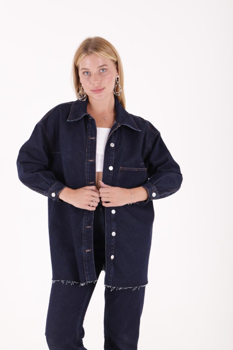 Embroidered Denim Jacket - Producer: XLove - Wholesale Women Clothes - TheBS Women