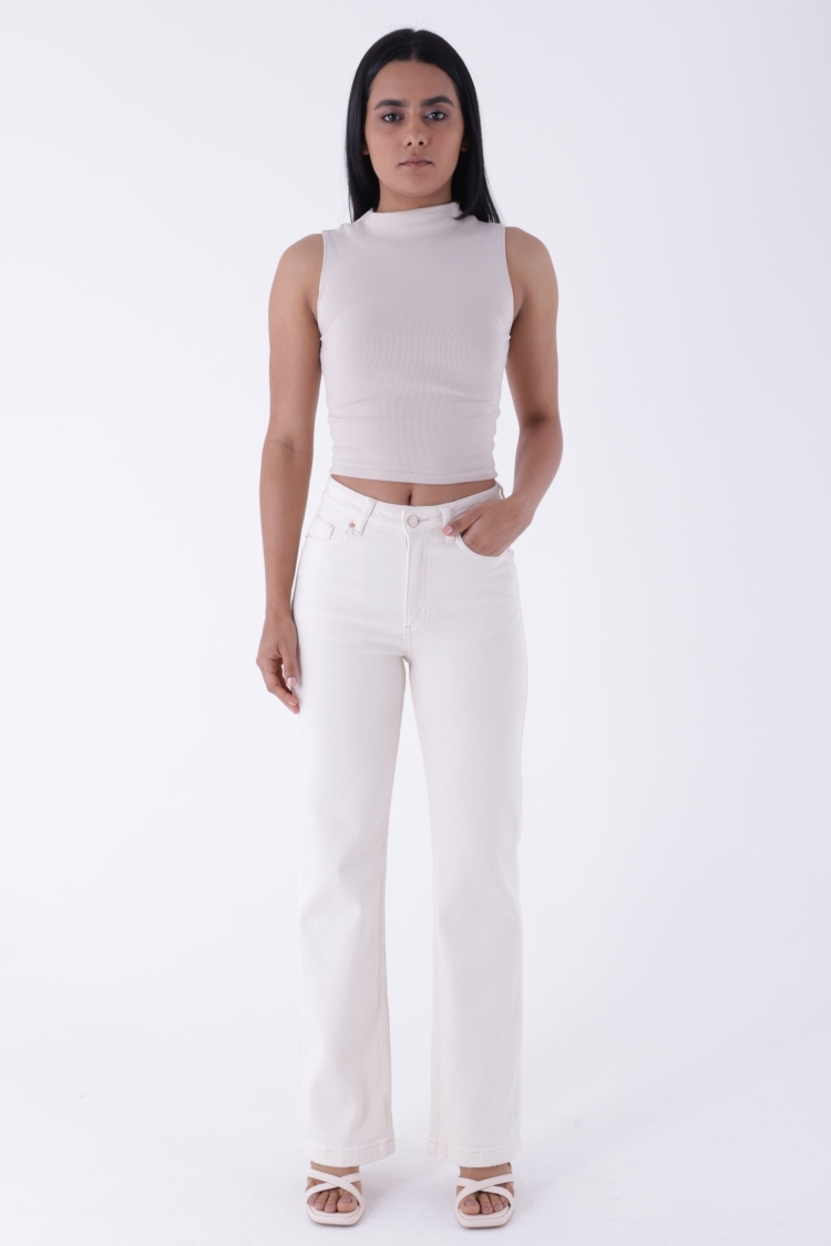 Stitched Wide Leg Relax Jeans - Brand: XLove - Women & Kids, Baby Clothes Wholesale - TheBS Women