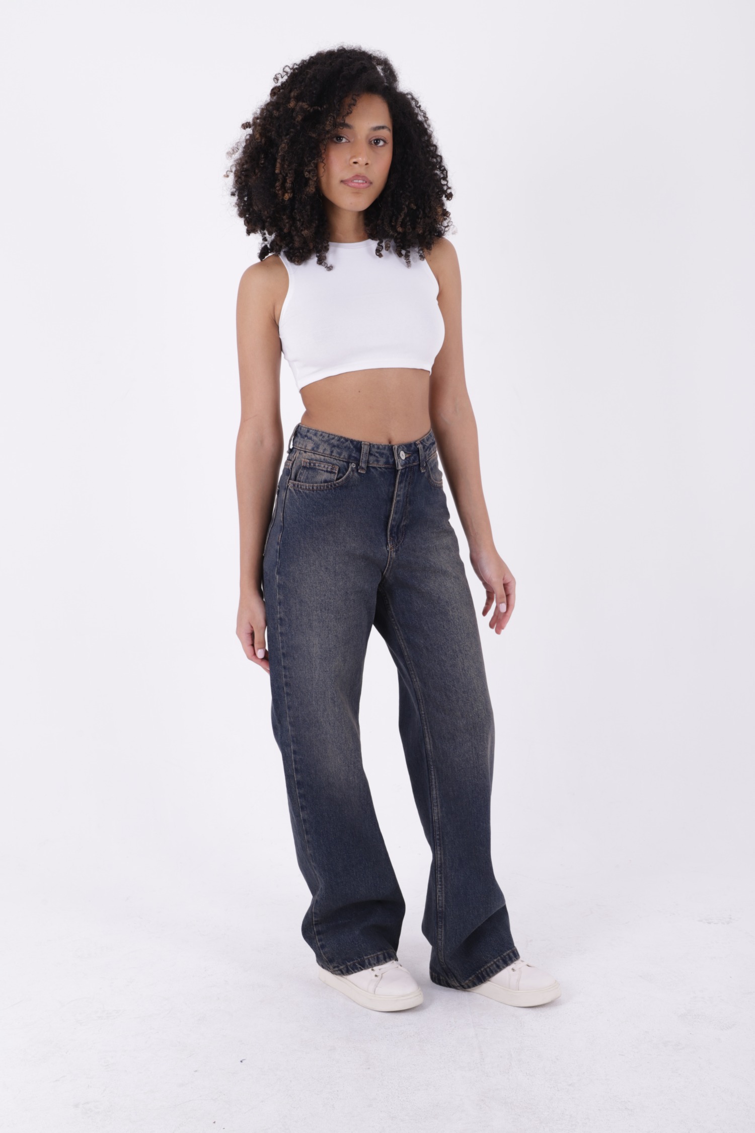 Wide Leg Relax Jeans - Producer: XLove - Wholesale Women Clothes - TheBS Women
