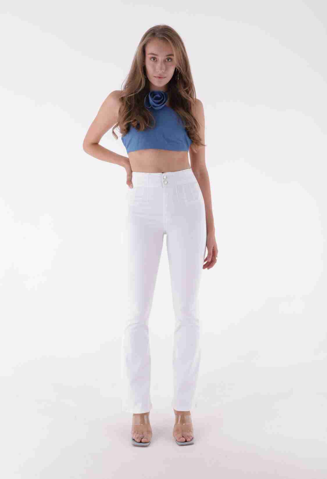 Darted Spanish Jeans - Brand: XLove - Women & Kids, Baby Clothes Wholesale - TheBS Women