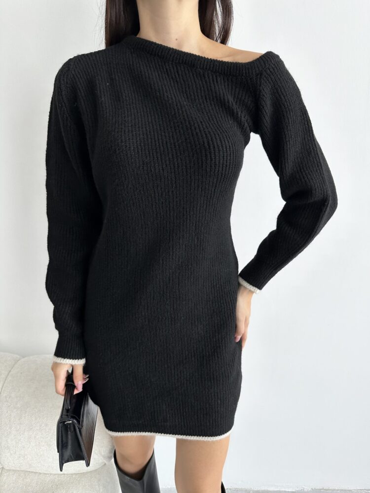 Half Moon Raised Dress - Producer: My Fashion - Wholesale Women Clothes - TheBS Women