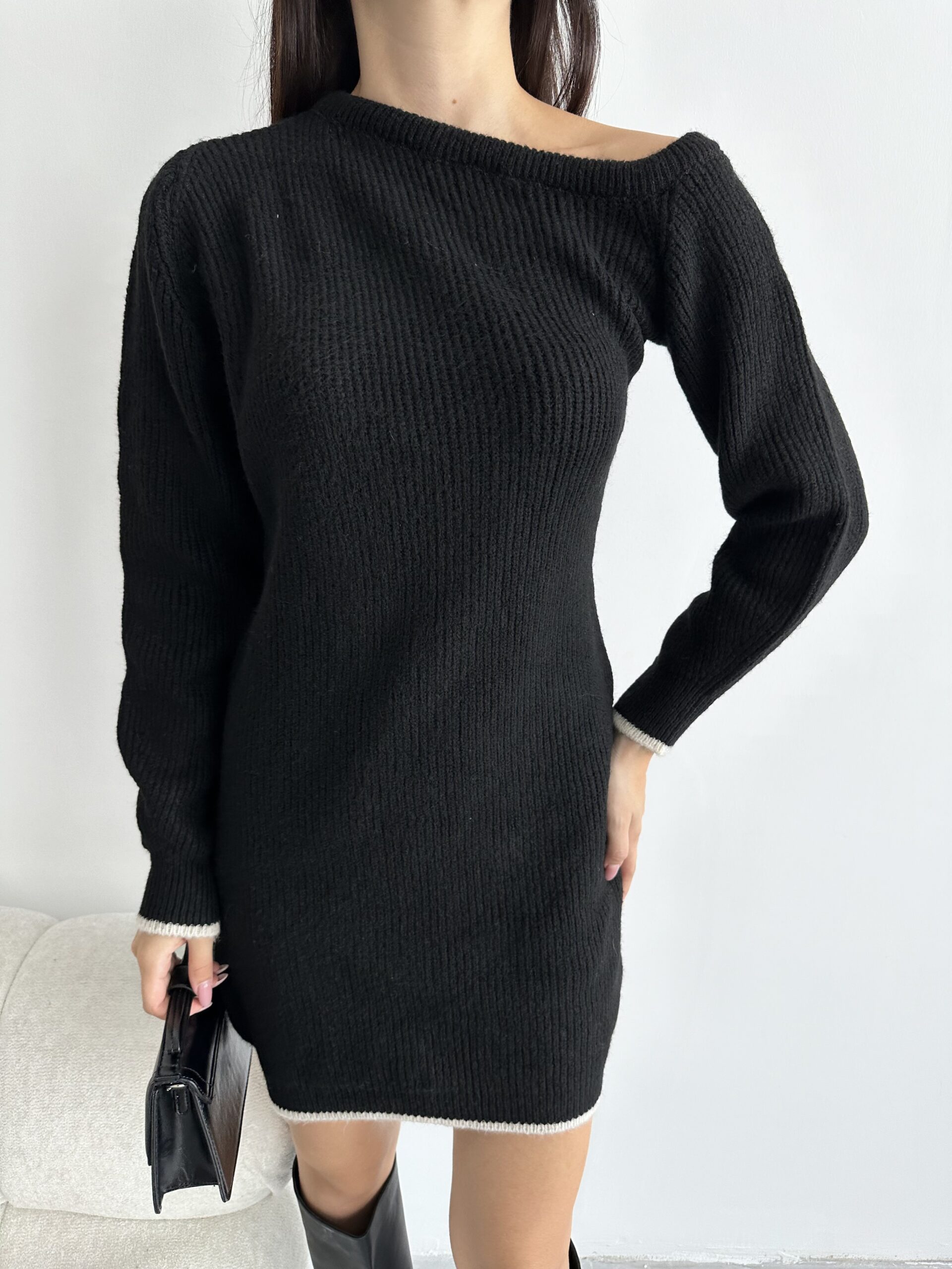Half Moon Raised Dress - Producer: My Fashion - Wholesale Women Clothes - TheBS Women