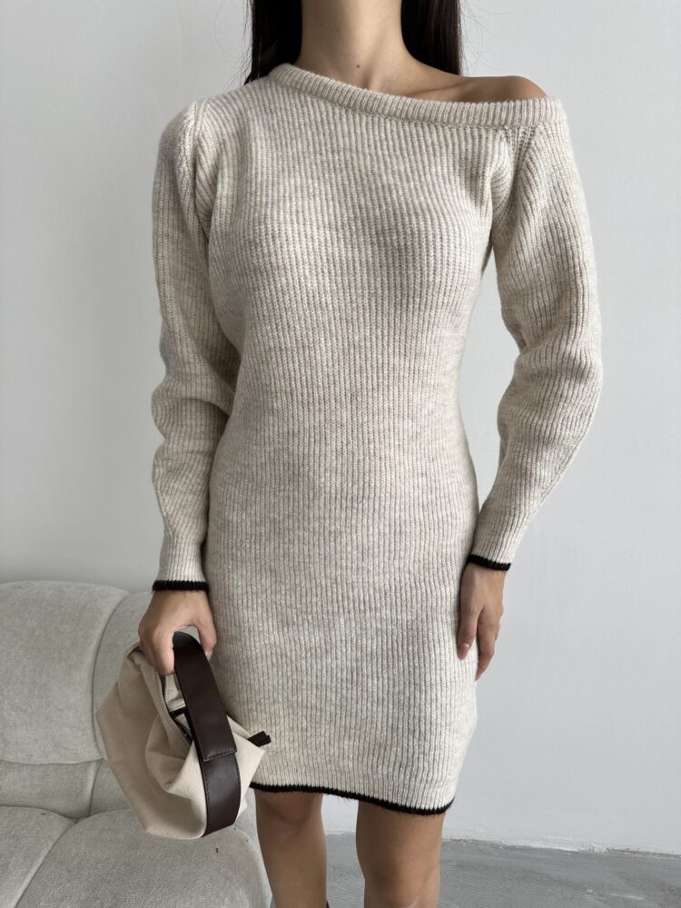 Half Moon Raised Dress - Producer: My Fashion - Wholesale Women Clothes - TheBS Women