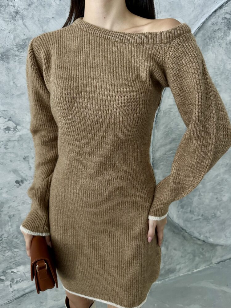Half Moon Raised Dress - Producer: My Fashion - Wholesale Women Clothes - TheBS Women